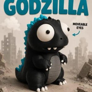 Série Goofy - Godzilla Olhos Moveis